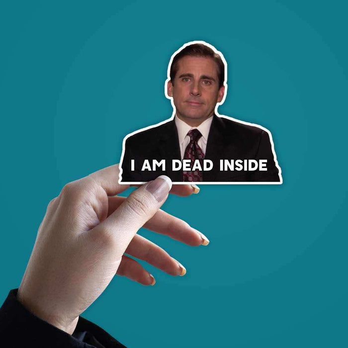 I am dead inside Sticker - Stickers | STICK IT UP