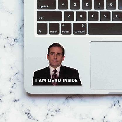 I am dead inside Sticker - Stickers | STICK IT UP
