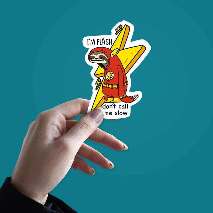 I am Flash -_- Sticker - Stickers | STICK IT UP