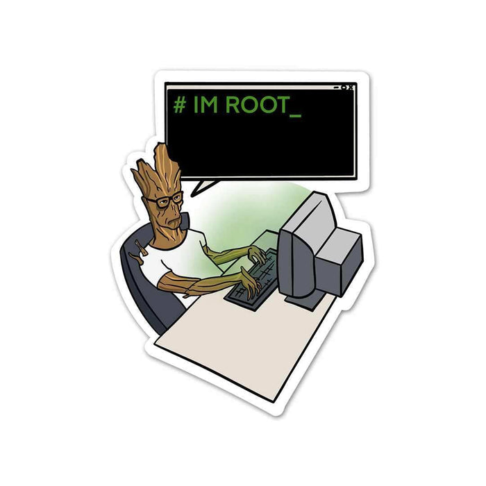 I AM gROOT Sticker - Stickers | STICK IT UP