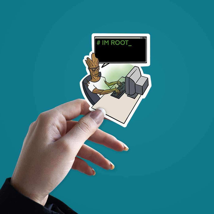 I AM gROOT Sticker - Stickers | STICK IT UP