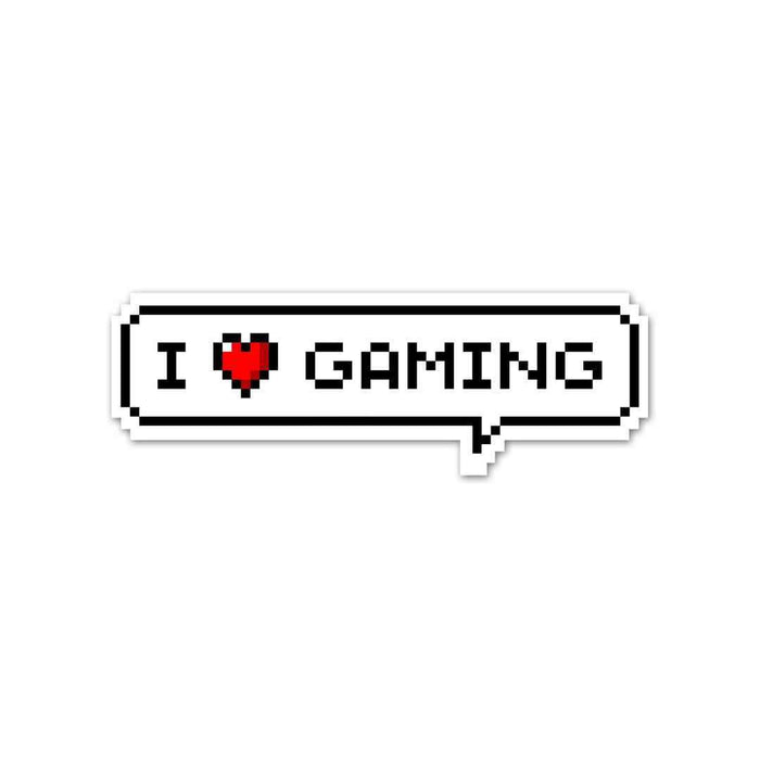 I Love Gaming Sticker - Stickers | STICK IT UP