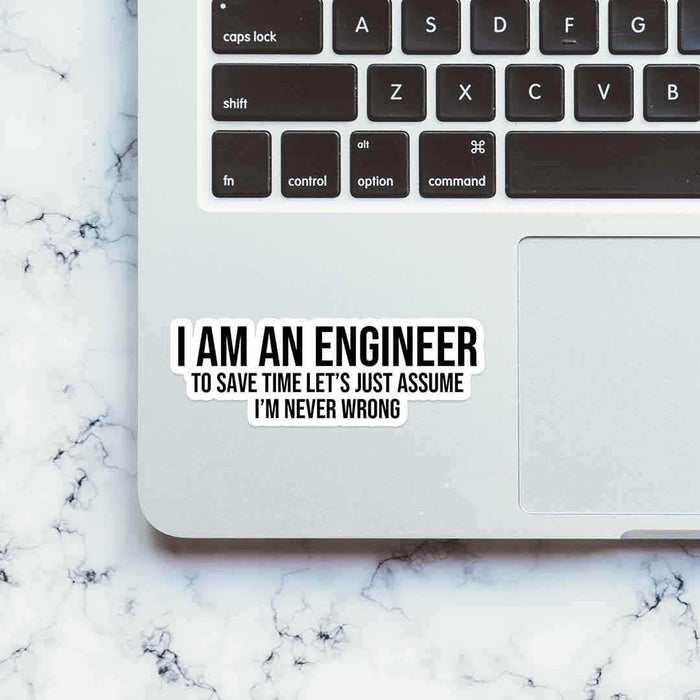 I'M AN ENGINEER sticker - Stickers | STICK IT UP
