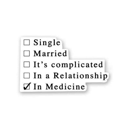 In Medicine Sticker - Stickers | STICK IT UP