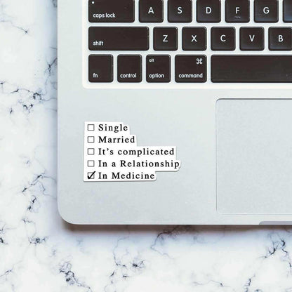 In Medicine Sticker - Stickers | STICK IT UP