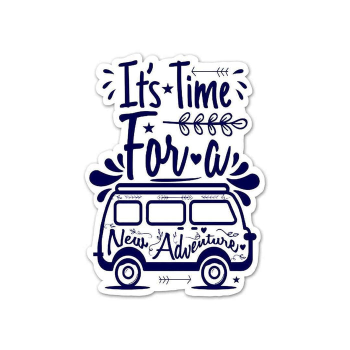 It's Time For A Travel Sticker - Stickers | STICK IT UP