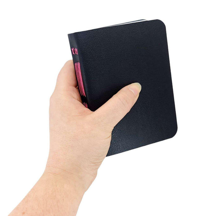 OB101 $48 - Small Black Mixed Paper Journal