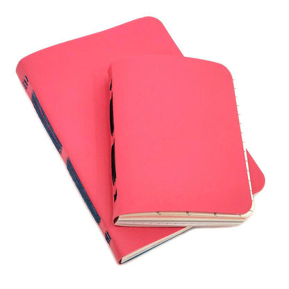 Journal - Pink Mixed Paper Notebook (Large or Small) by Original Brooks