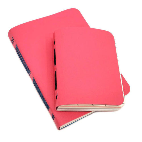Journal - Pink Mixed Paper Notebook (Large or Small) by Original Brooks