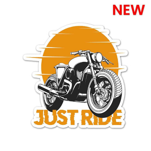 Just Ride Sticker - Stickers | STICK IT UP