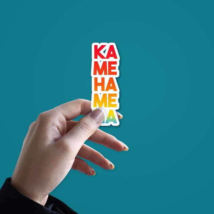 KA-ME-HA-ME-HA Sticker - Stickers | STICK IT UP