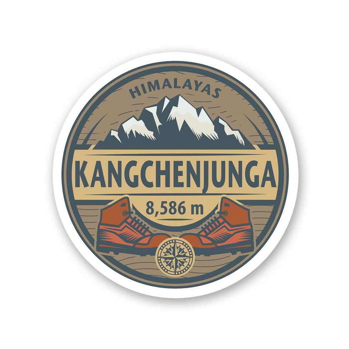 Kangchenjunga Sticker - Stickers | STICK IT UP