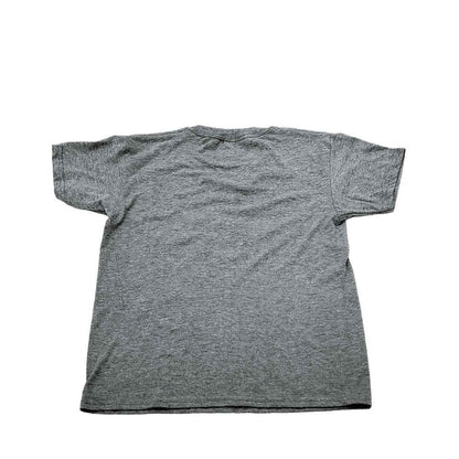 Kids Tee - Mushroom Trio on Gray Crew Neck (Youth S - XL) by Namu