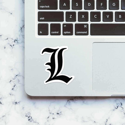 L logo Sticker - Stickers | STICK IT UP
