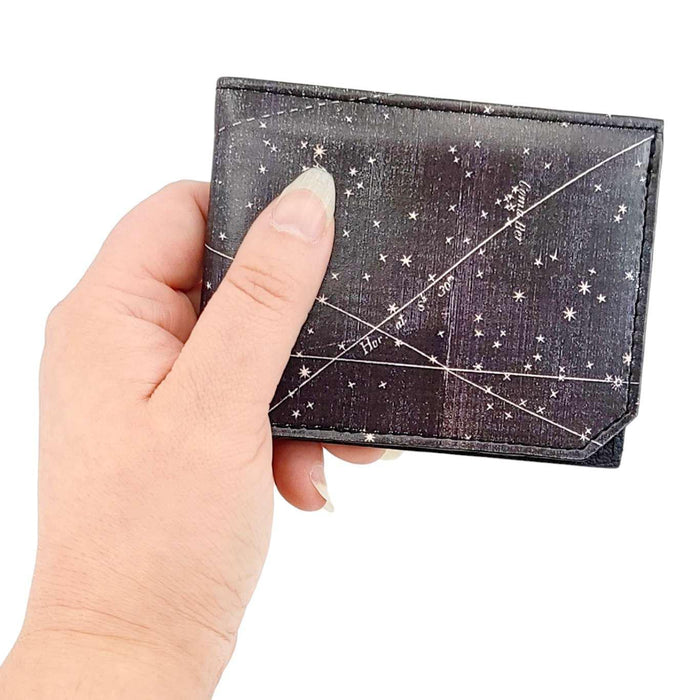 Leather Wallet - Constellation Star Chart by Backerton