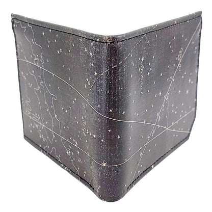 Leather Wallet - Constellation Star Chart by Backerton