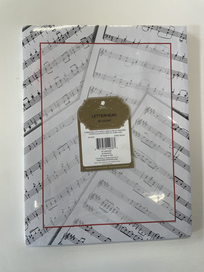 Letterhead - Sheet Music