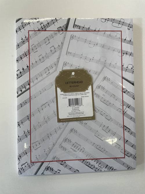 Letterhead - Sheet Music
