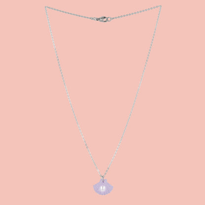 What The Shelly Necklace - Purple