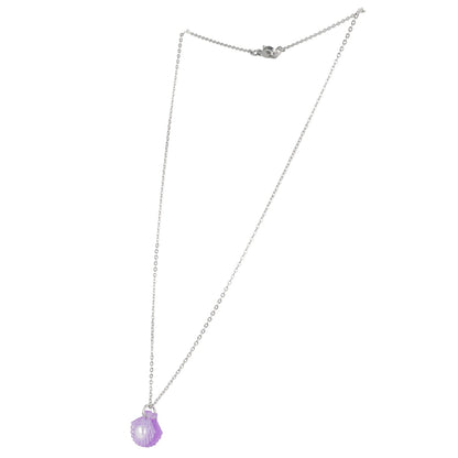 What The Shelly Necklace - Purple