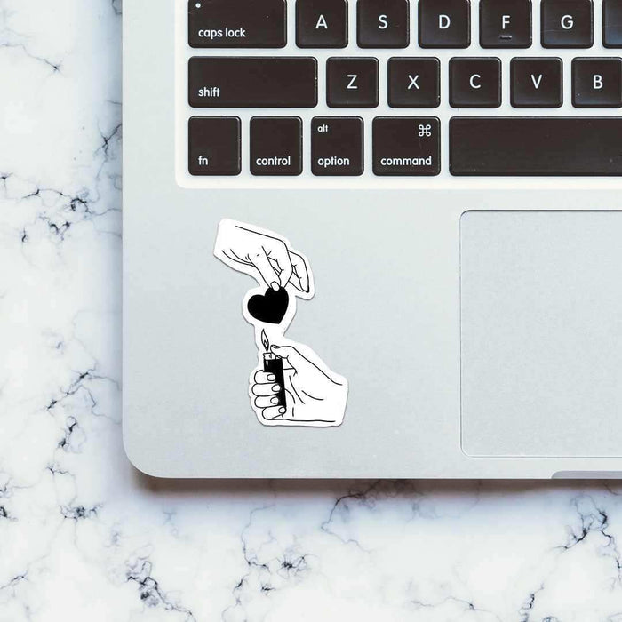 Love Burn Sticker - Stickers | STICK IT UP