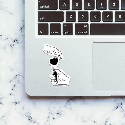 Love Burn Sticker - Stickers | STICK IT UP