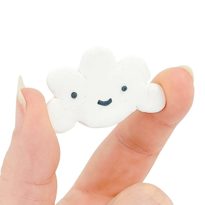 Magnet Set - Cloud and Raindrop Couple by bishopart