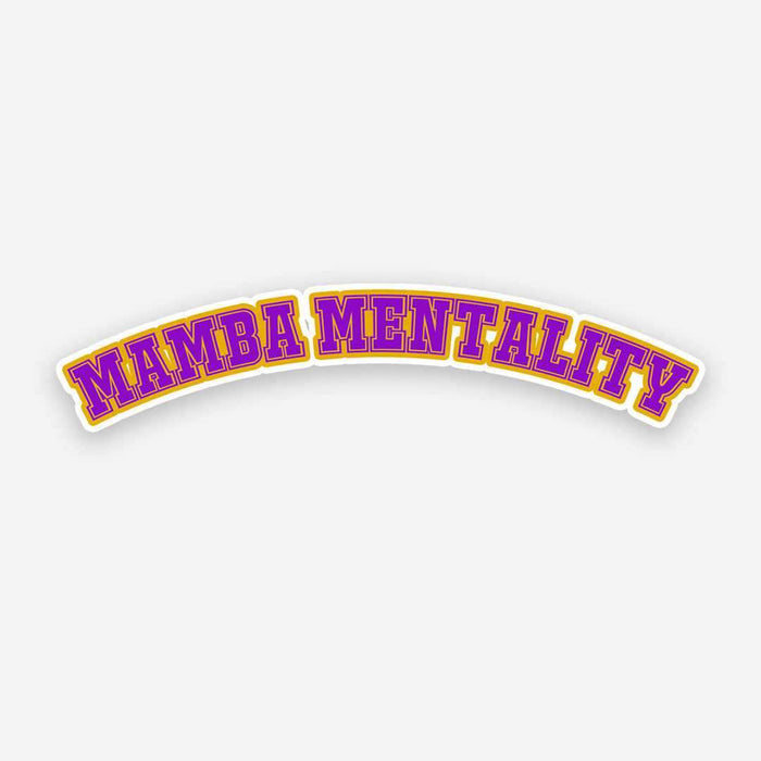 Mamba Mentality sticker - Stickers | STICK IT UP