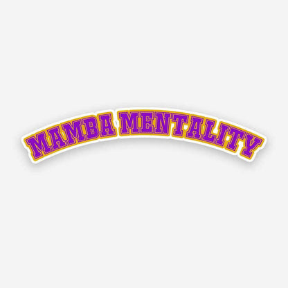 Mamba Mentality sticker - Stickers | STICK IT UP