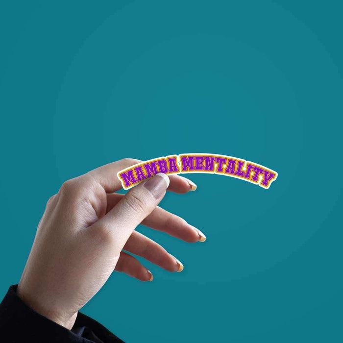 Mamba Mentality sticker - Stickers | STICK IT UP