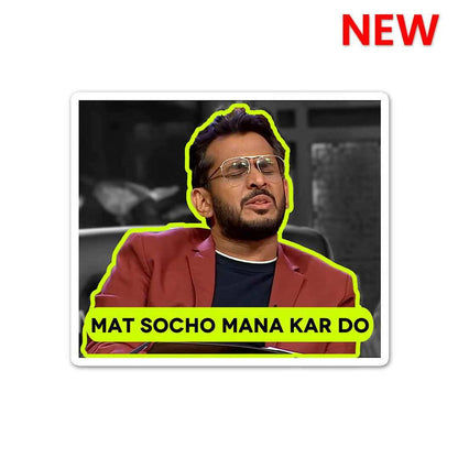 Mat Socho Mana Kar Do Sticker - Stickers | STICK IT UP
