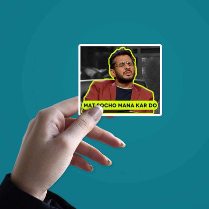 Mat Socho Mana Kar Do Sticker - Stickers | STICK IT UP
