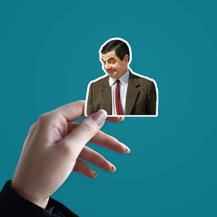 Mr Bean Meme Face sticker - Stickers | STICK IT UP