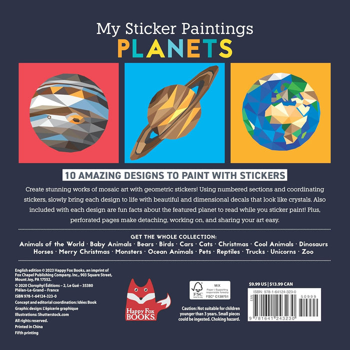 My Sticker Paintings: Planets