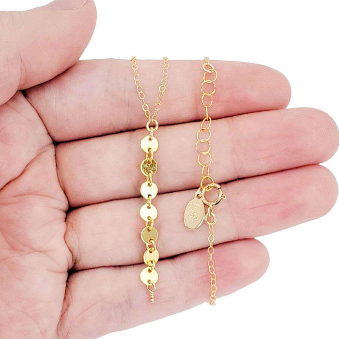 Necklace - Pieces of Eight (14k Gold Fill) by Foamy Wader
