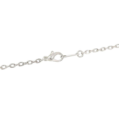 Necklace - Rose Heart Pendant (Silver Plate) by Tiny Aloha