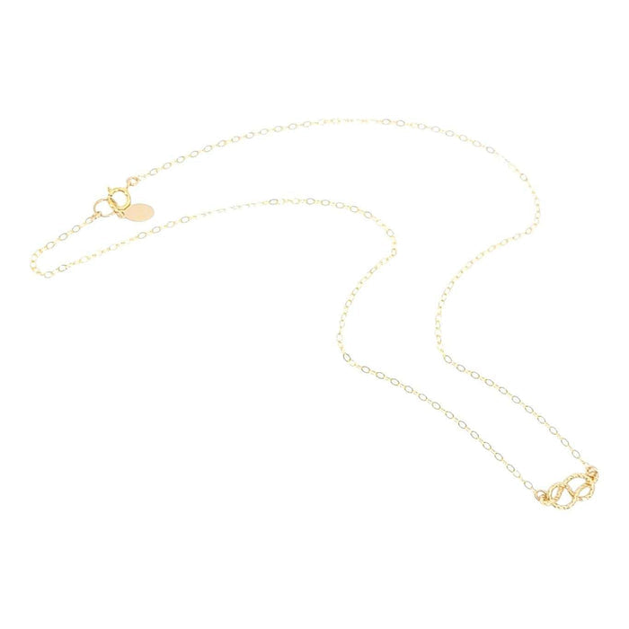Necklace - Sailor's Knot (14k Yellow Gold Fill) by Foamy Wader