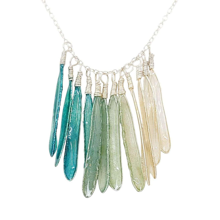 VN04EM $108 - Emerald Small Dragonfly Necklace