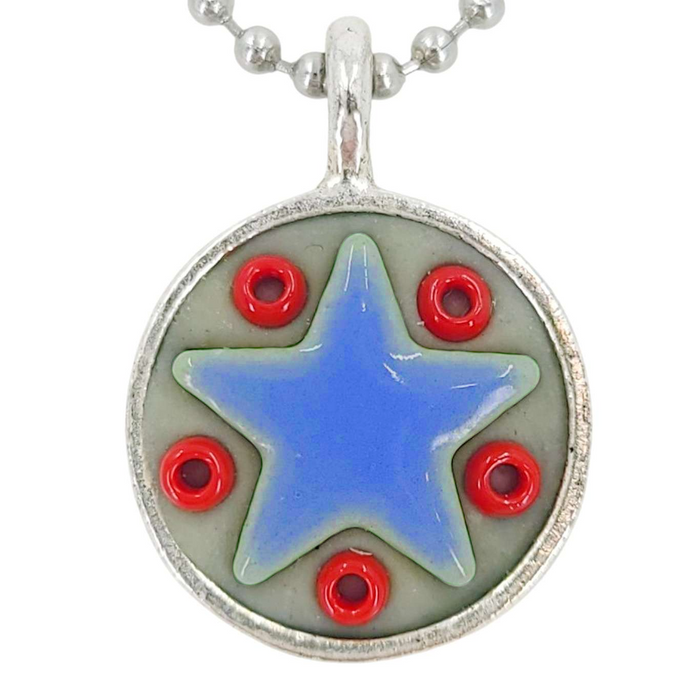 Necklace - Star Baby (Blue Stars) by XV Studios