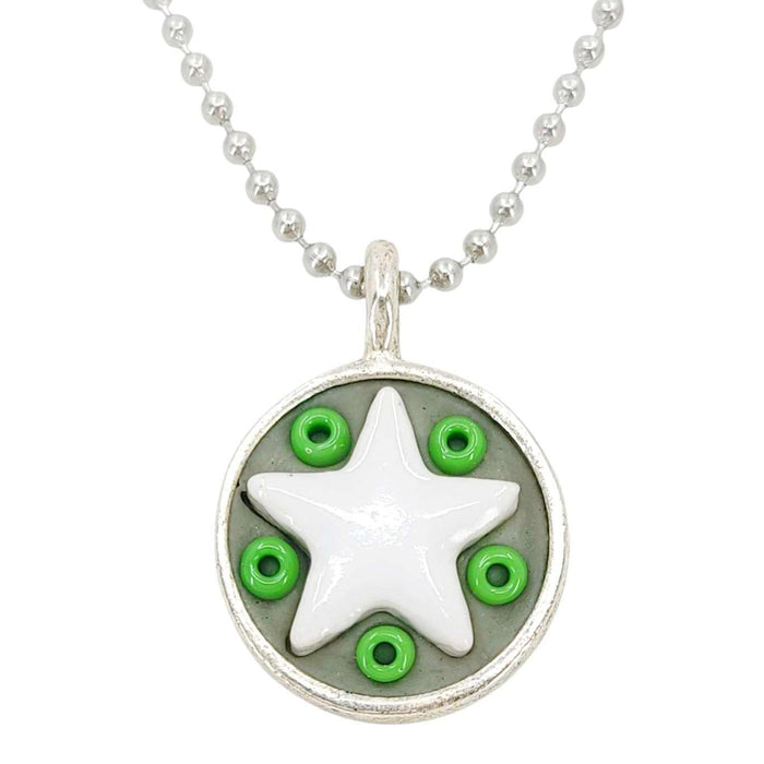 Necklace - Star Baby (White Stars) by XV Studios