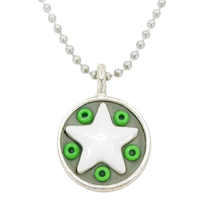 Necklace - Star Baby (White Stars) by XV Studios