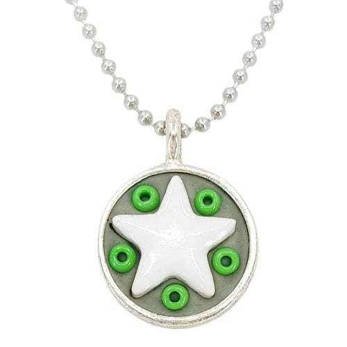 Necklace - Star Baby (White Stars) by XV Studios