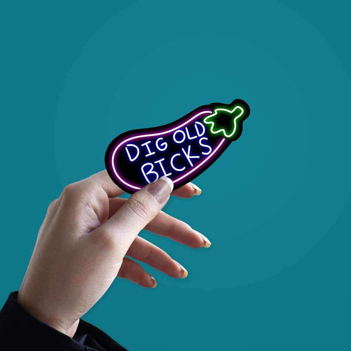 Neon Dicks bicks Sticker - Stickers | STICK IT UP