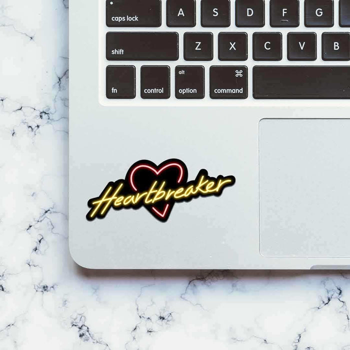 Neon Heartbreaker Sticker - Stickers | STICK IT UP
