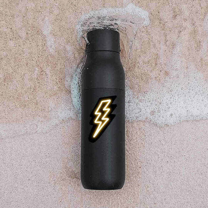 Neon Lightning Sticker - Stickers | STICK IT UP