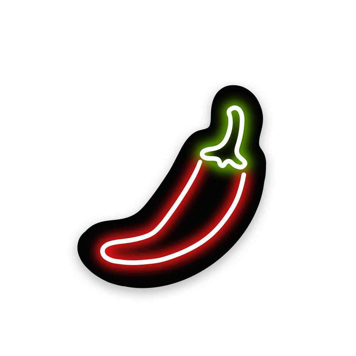 Neon Mirchi Sticker - Stickers | STICK IT UP
