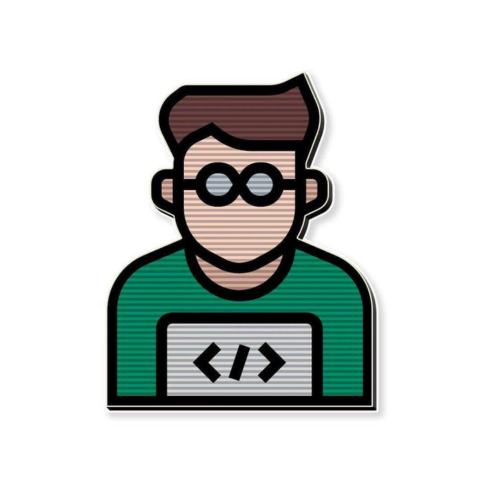 Nerd Alert Sticker - Stickers | STICK IT UP