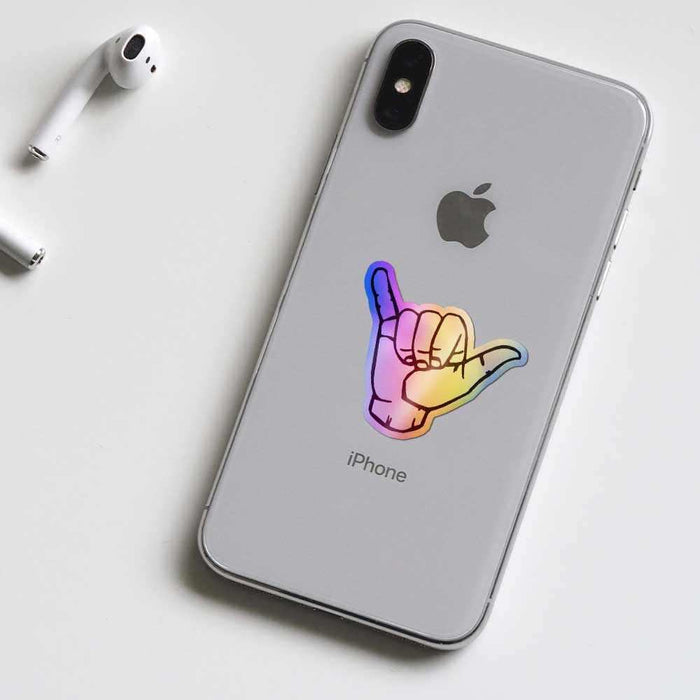No chills Holographic Stickers - Holographic stickers | STICK IT UP