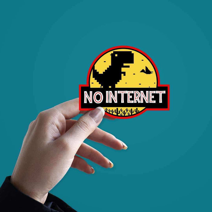 No Internet Sticker - Stickers | STICK IT UP