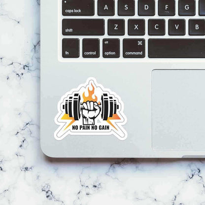 No Pain No Gain Sticker - Stickers | STICK IT UP